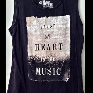 I Lost My Heart in the Music tank XL